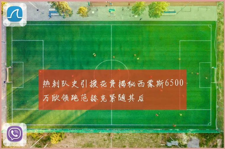 热刺队史引援花费揭秘西蒙斯6500万欧领跑范赫克紧随其后